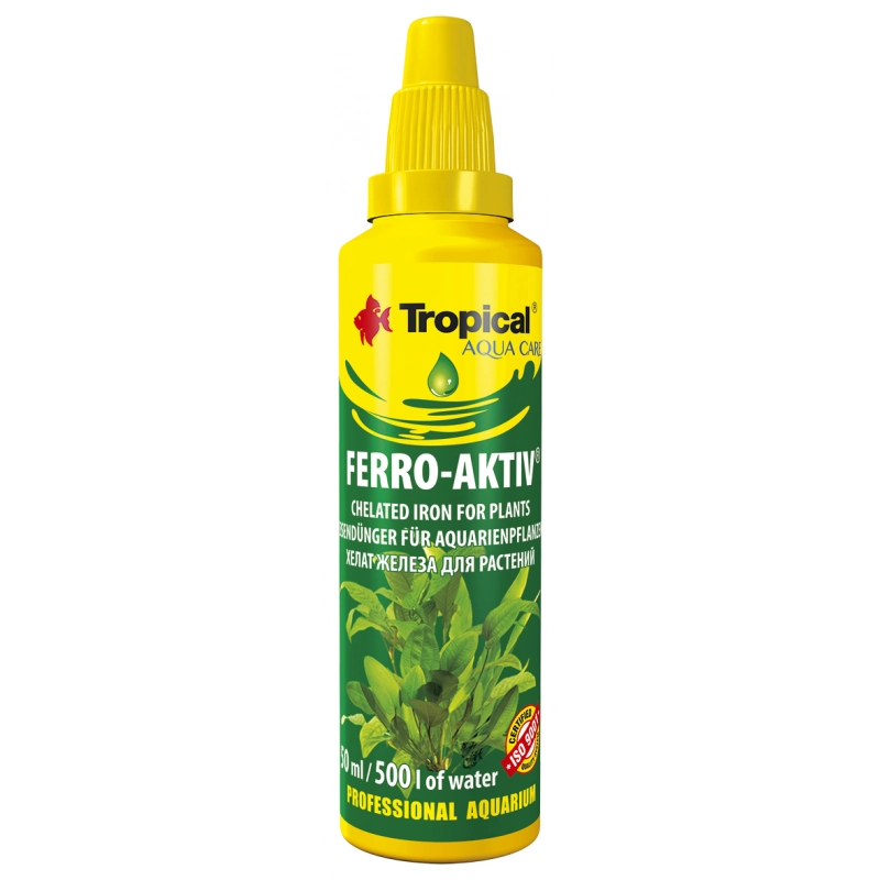 Tropical Ferro-Aktiv Eisendünger für Aquascapes