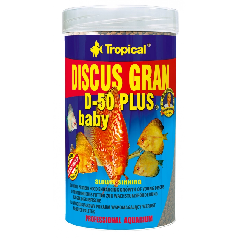 Tropical Discus Gran D-50 Plus Baby - Diskus Aufzuchtfutter